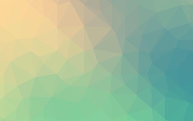 Light Blue, Yellow vector low poly layout. Glitter abstract illustration with an elegant design. Completely new design for your business.