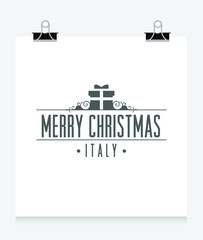 Merry Christmas logo