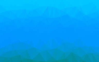 Light BLUE vector polygon abstract backdrop. Colorful abstract illustration with gradient. Brand new design for your business.