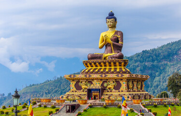 Buddha statue In Sikkim
