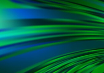 Light Blue, Green vector abstract bokeh pattern. Creative illustration in halftone style with gradient. A new texture for your design.