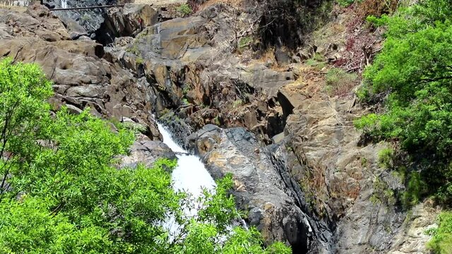 View of Dudhsagar Falls in India