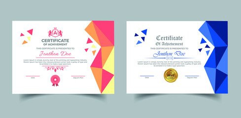 Corporate Professional Certificate Template Design