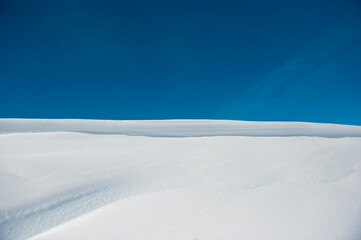 Obraz premium Snow, snowdrift