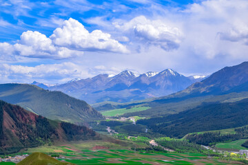 Qilian County Landscape