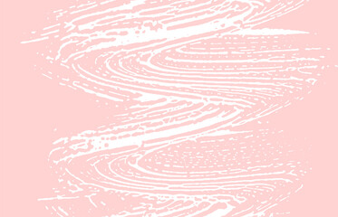 Grunge texture. Distress pink rough trace. Flawles