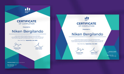 Modern Certificate Template