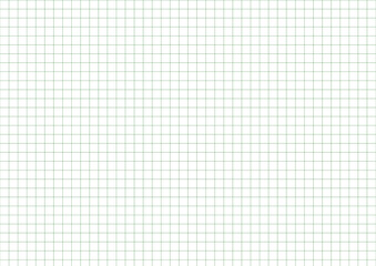 A3 size chart paper with 1 cm green grid lines.