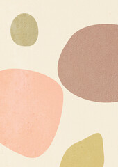 abstract textured background illustration. freeform, shapes, pastel and warm colors. modern style background for design