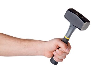 Hand Holding Hammer