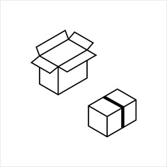 Box Icon, Carton Box