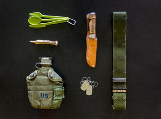 Flat photo military