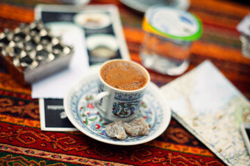 Turkish coffee in Istanbul