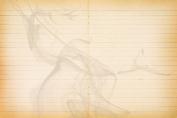 Grunge old page from notebook background