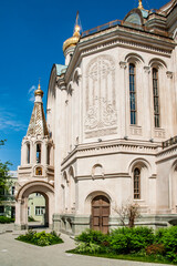 The new cathedral of the ancient Sretensky monastery was erected to commemorate the 100th...