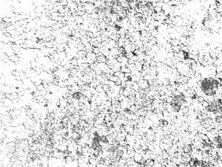 Fototapeta na wymiar Grunge Black and White Distress Texture .Wall Background .Vector Illustration