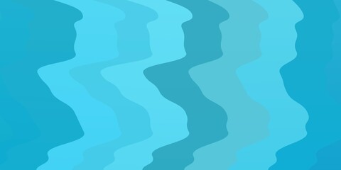 Light BLUE vector layout with circular arc. Colorful illustration with curved lines. Design for your business promotion.