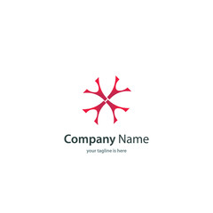 simple modern elegant logo of company