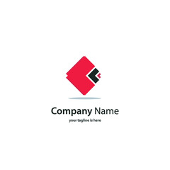 simple modern elegant logo of company