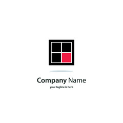 simple modern elegant logo of company