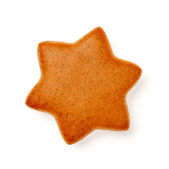 Stern Lebkuchengebäck für Weihnachten