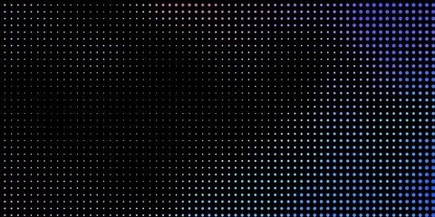 Light Blue, Red vector background with circles. Illustration with set of shining colorful abstract spheres. Design for posters, banners.