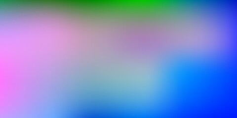 Light Blue, Red vector abstract blur layout.