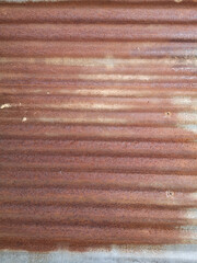 Rusty old zinc plate pattern