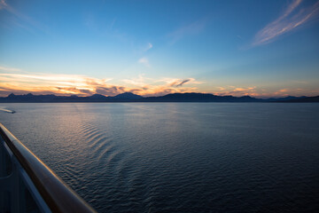Sunset over Loreto, Baja California Sur, Mexico