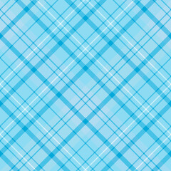 Seamless pattern in beautiful simple light blue colors for plaid, fabric, textile, clothes, tablecloth and other things. Vector image. 2