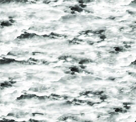 seamless cloud pattern, abstract design. 