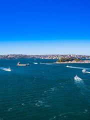 Obraz premium view of Sydney Harbour NSW Australia 
