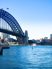 Naklejka na ściany i meble view of Sydney Harbour NSW Australia 
