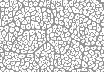 Abstract vector seamless cells pattern