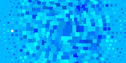 Light BLUE vector background with rectangles. Abstract gradient illustration with rectangles. Best design for your ad, poster, banner.