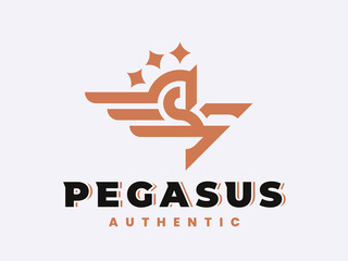 Horse modern logo design editable for your business.