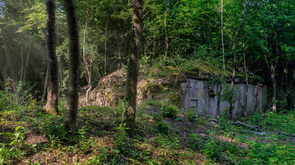 Ruins of fort VI Helicha in Austro-Hungarian Przemyśl Fortress	
