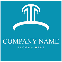 Column Logo Template vector symbol