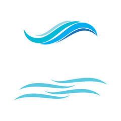 Waves Logo Template vector symbol