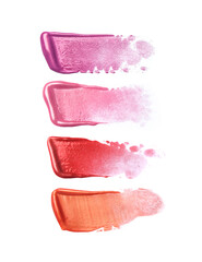 Lip gloss isolated on white 