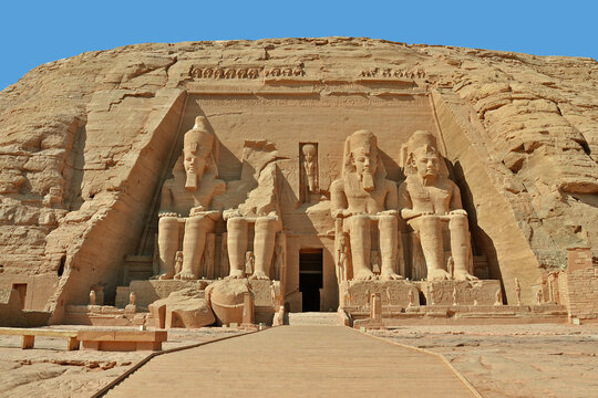 Egypte, temple de Abou Simbel