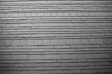 Modern facing tiles for the facade