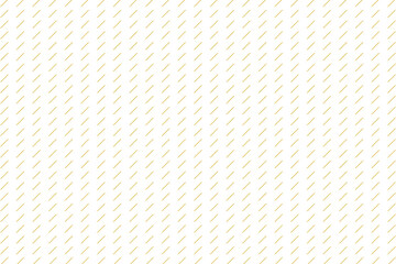 Gold yellow slanted line pattern on white background