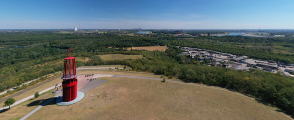 Halde Rheinpreussen, Rhein, Moers, Duisburg © P.S.DES!GN