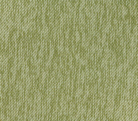 fabric with green and brown fibers