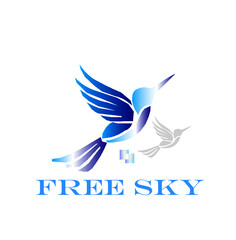 Fototapeta premium bird logo vector