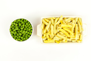 frozen yellow beans