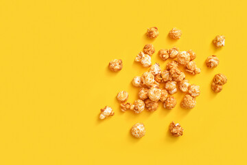Small pile of popcorn