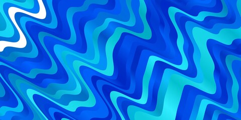 Vector pattern with wry lines. Colorful geometric sample with gradient curves.  Best design for your posters, banners.