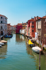 A look from the Venice lagoon. the city of Chioggia.